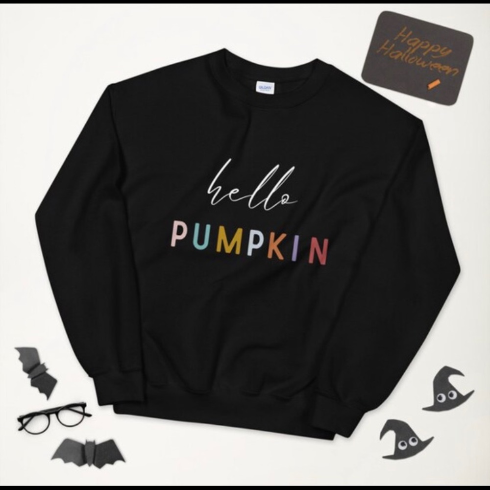 Fall Hello Pumpkin Crewneck